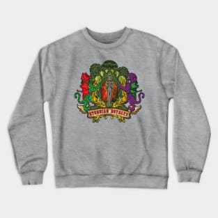 Red Text Variant- Eternian Royalty Crest Crewneck Sweatshirt